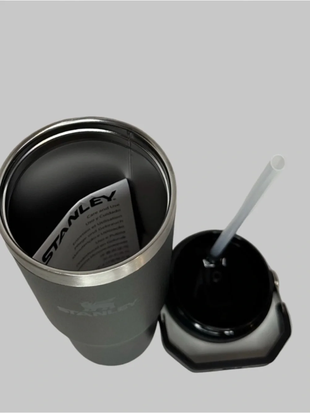 New Custom Engraved Stanley Iceflow Flip Straw Tumbler with Handle 30 oz - Picture 7 of 8